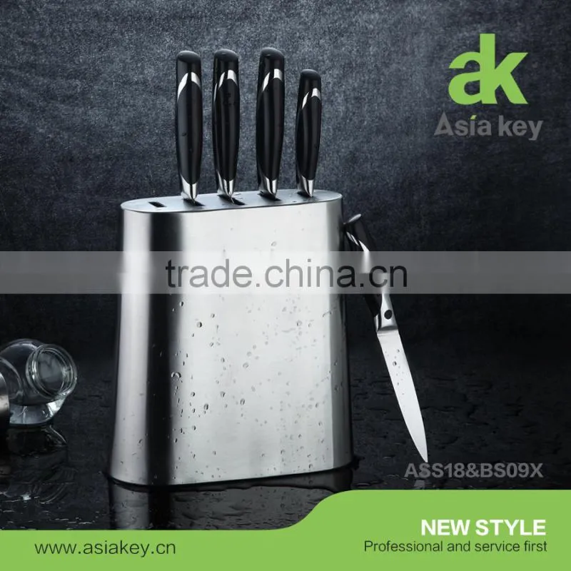 Best price knife set stainless steel knife magnetic block
