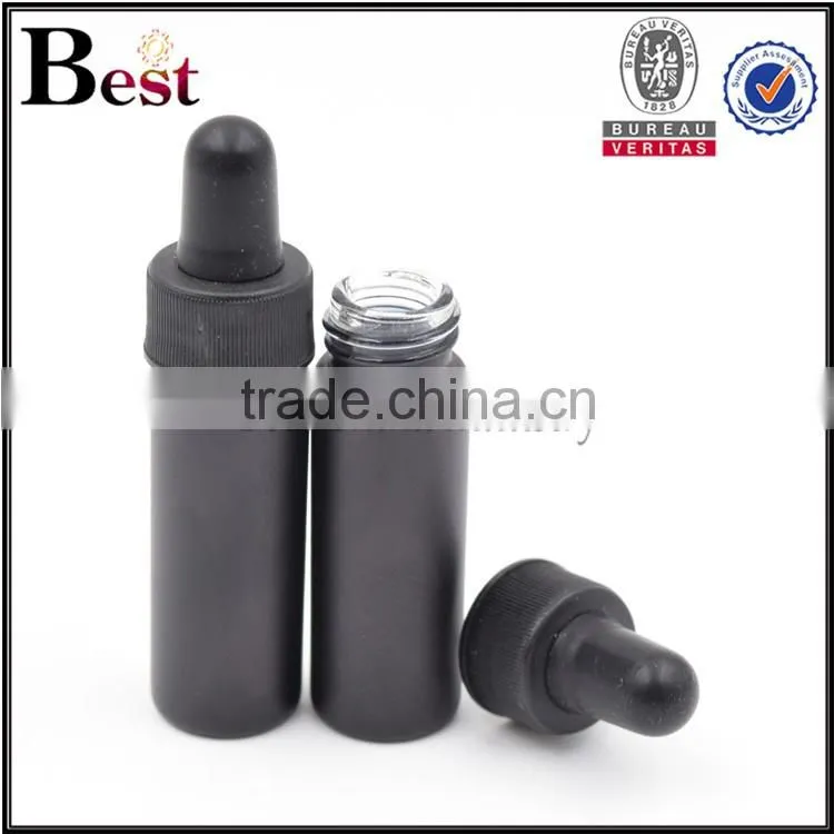 4ml black tube bottle tube black dropper bottle