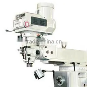 conventional horizontal and vertical l milling machine for metal