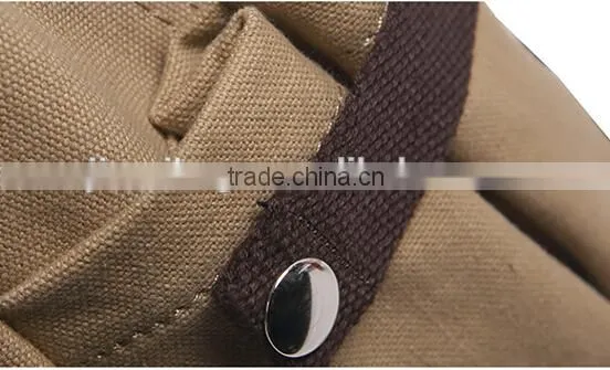 2015 Fashion colorful canvas backpack