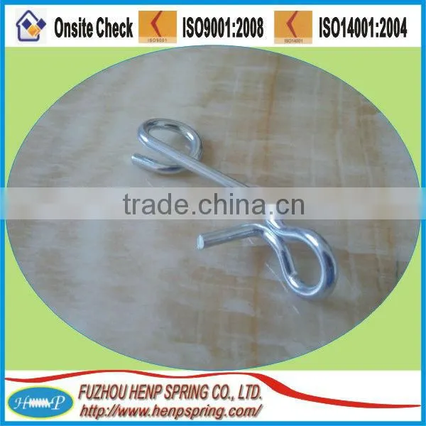 Zinc wire clip