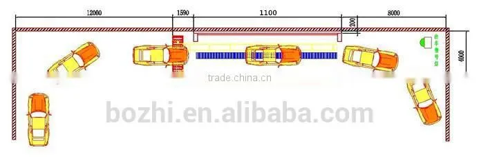 Automatic Car Wash Machine for Car Washing Machinery