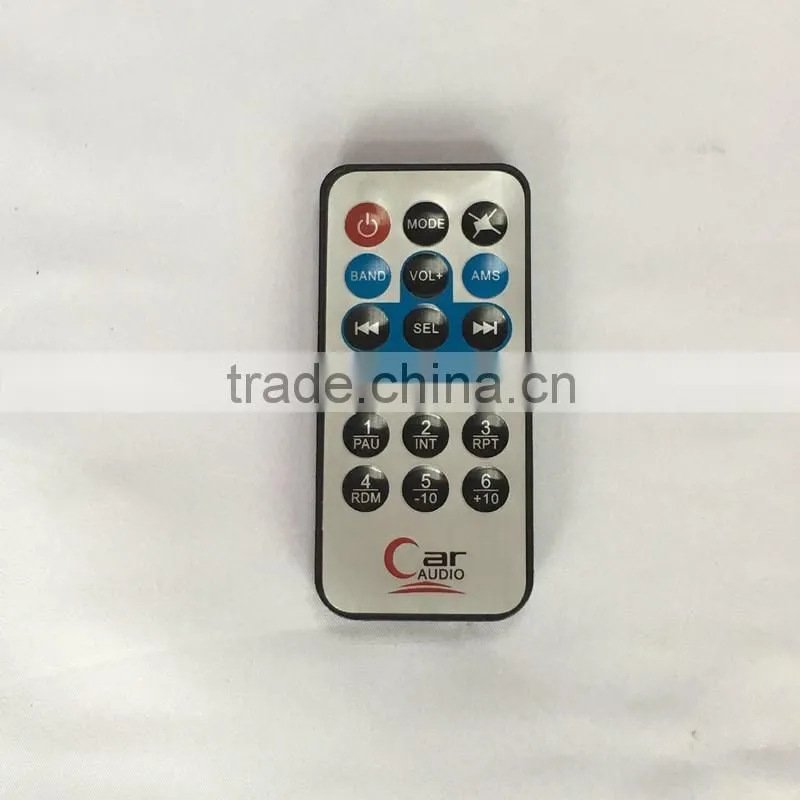 high power factory price 1 din car mp3 fm radio transmitter usb player with SD TF MMC slot aux in interface