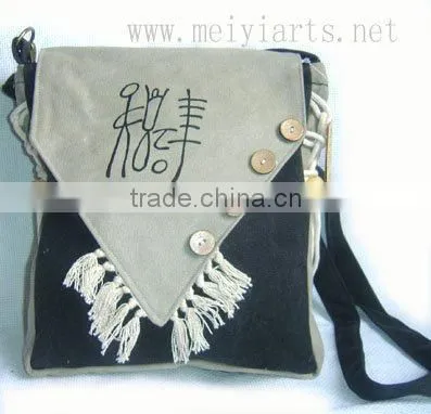 fashion canvas messenger bag