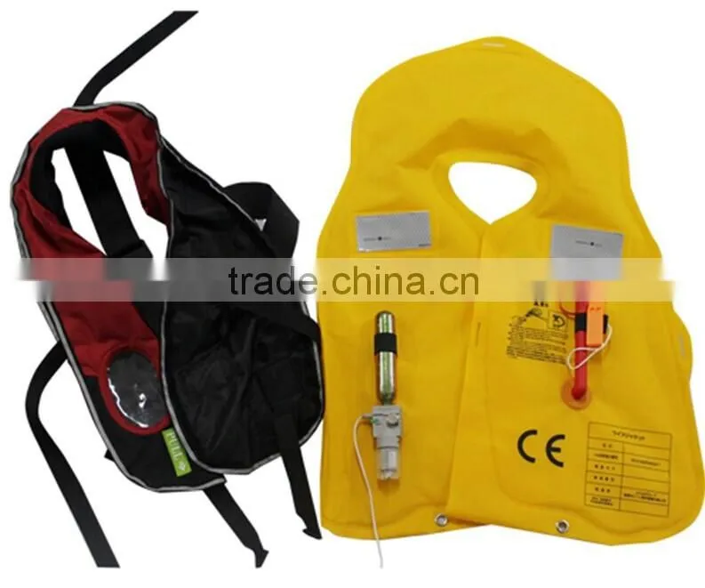 CE approved unisex durable safety auto inflate pfd for sale