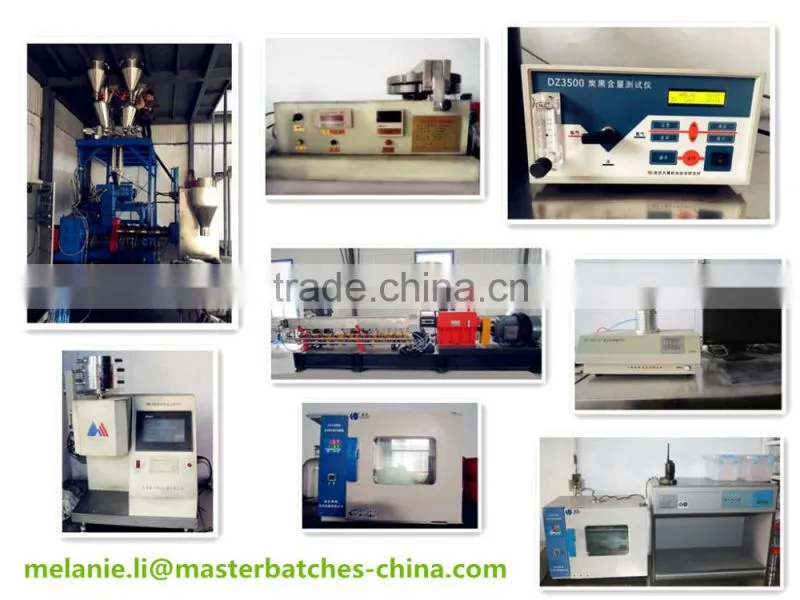 Antioxidant Grade Plastic Black masterbatch/ Anti UV/ Outdoor plastics