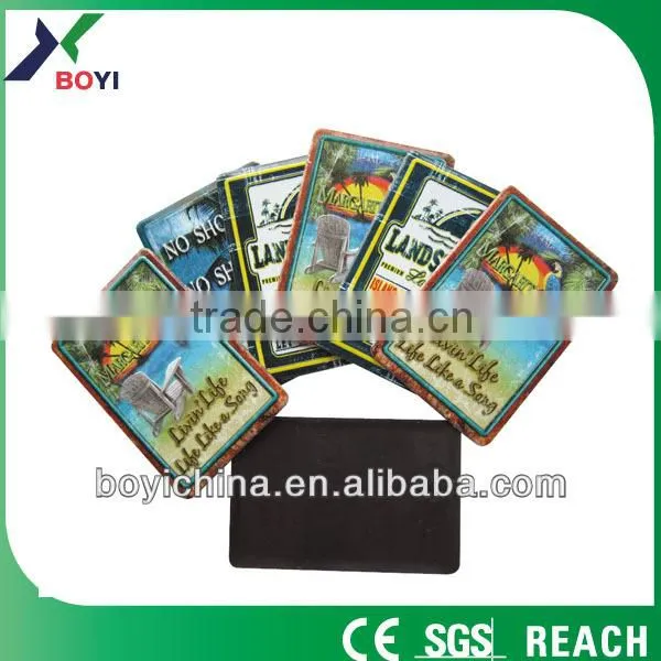 2014 best selling 3d soft pvc fridge magnet