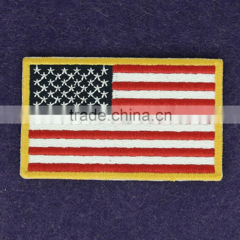 Wholesale Cheap Fashion Woven Embroidered Patches And Badges Custom Embroidery Patch