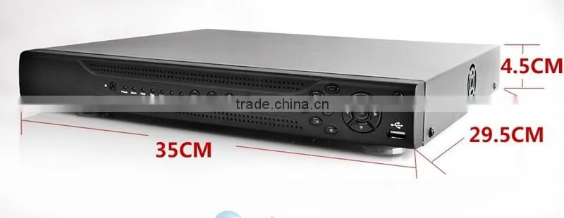 16 Channel 1080P Hybrid AHD DVR 16CH Surveillance Security KIT With 16PCS 2MP Bullet AHD Camera,IR 10M,Metal Housing,Waterproof