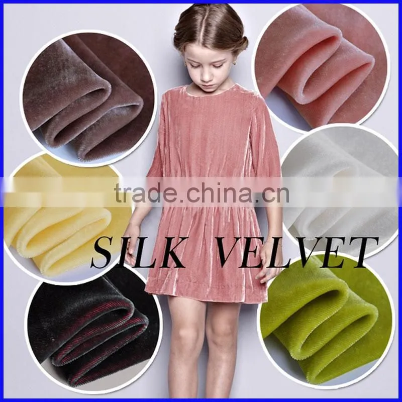 viscose rayon silk velvet fabric