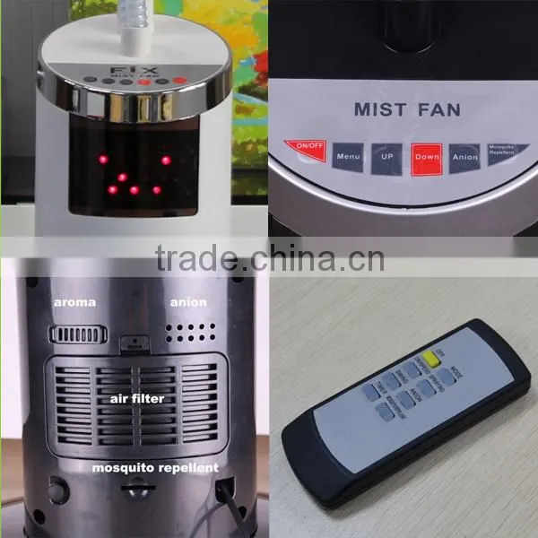 mist fan water fan cooler stand spray fan