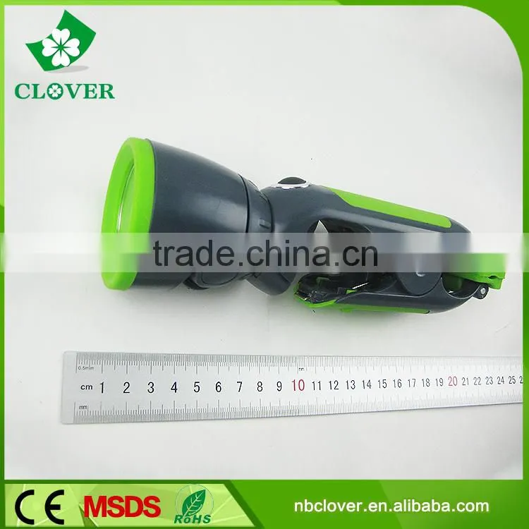 ABS material 1W LED brightness led long range flashlight torch