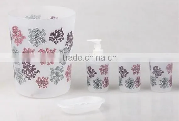 fashion PS Bath tools set , new design luxury home use set
