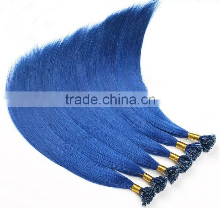 2015 hot sale micro ring hair extension/pre-bonded human hair