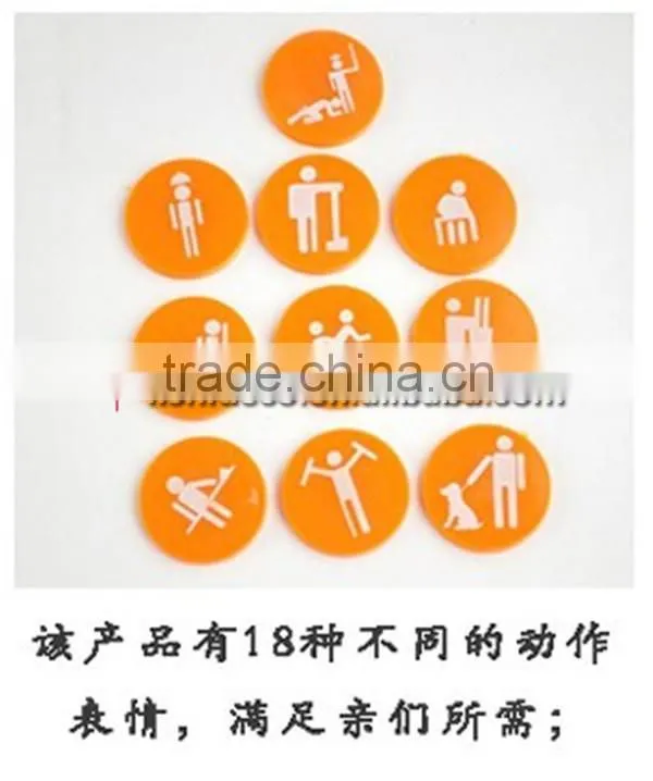 Cheap Wholesale 3D Magnetic Wall Clock