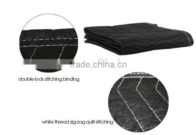 Polyester Material Mover's Blankets For House Moving and Furniture Wrapping