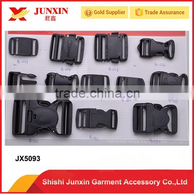 Wholesale plastic ribbon buckle for bag