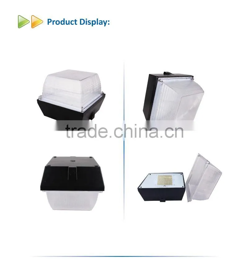 2016 die casting 60w canopy lights with DLC retrofit