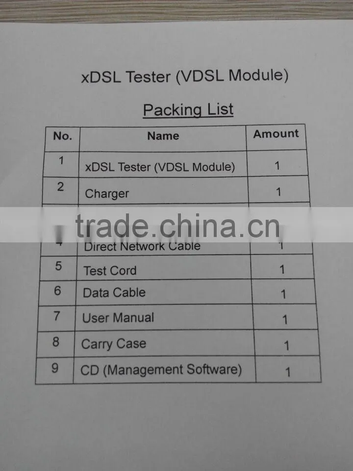 In Stock Original ST332B xDSL ADSL2+ADSL VDSL2 DMM Test Tester Meter