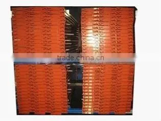 Steel box beam double deep pallet racking for warehouse