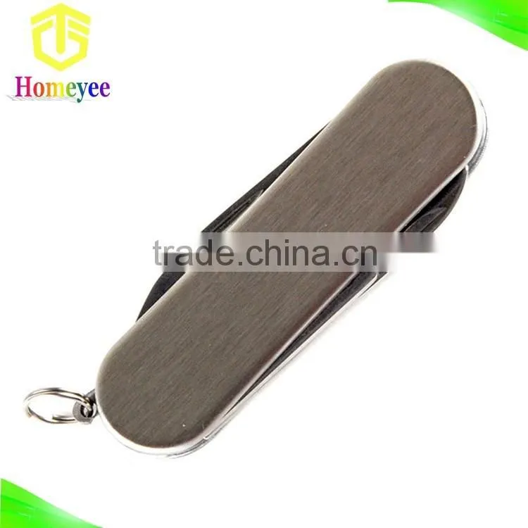 Mini keychain tool, promotional gift knife, multifunction pocket knife