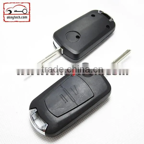 High Quatity Opel flip remote key shell for opel ym28 key for Opel key cover