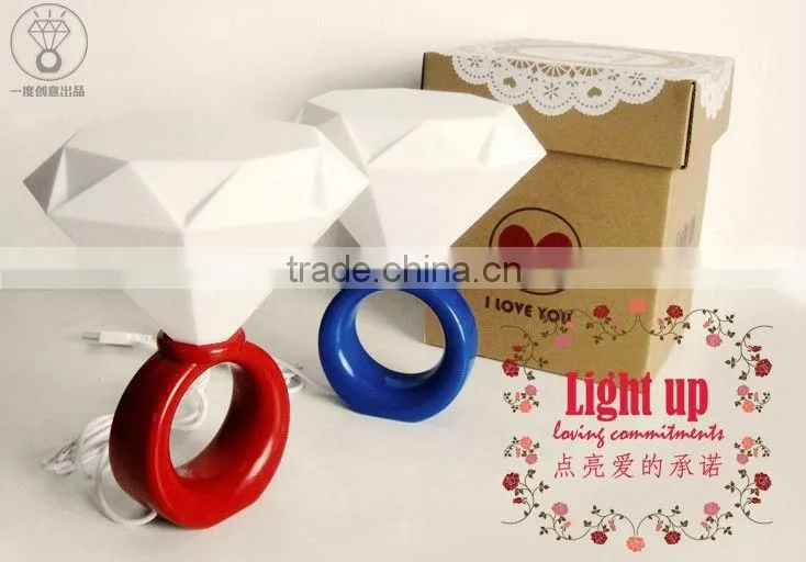New design night lamp(red and blue),LED light items,home decoration