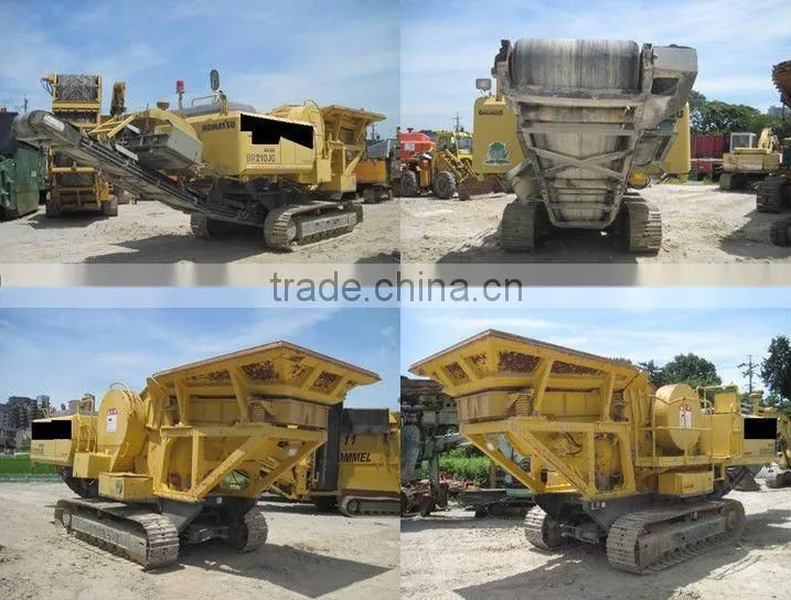 Crawler Mounted Jaw Stone Crusher Komatsu BR210 JG Recycling <SOLD OUT>