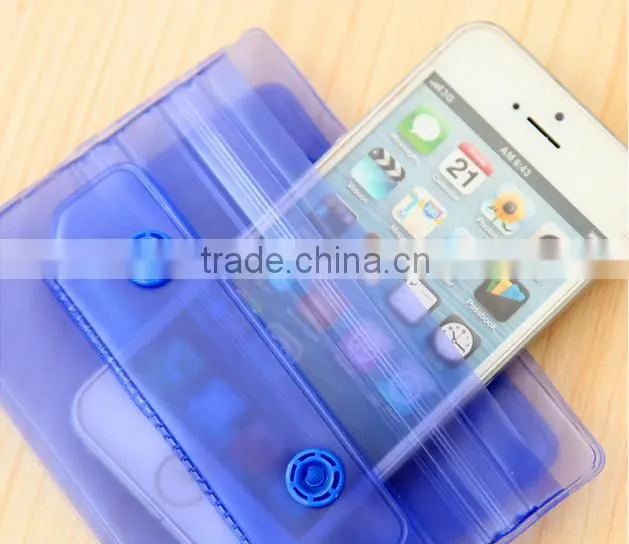 Dust and waterproof PVC mobile phone bag / waterproof cell phone bag