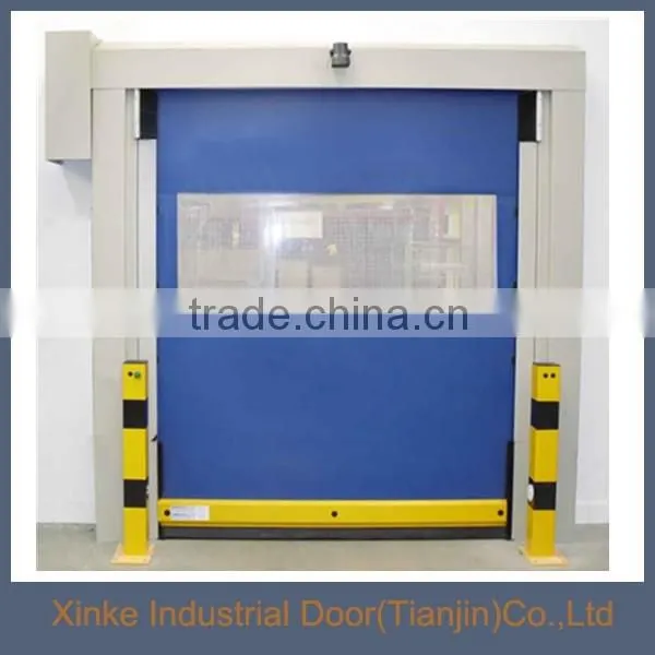Industrial factory workshop interior pvc roll up door