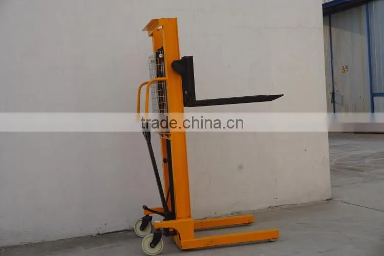 professional made 1.5t 1600mm hydraulic manual stacker