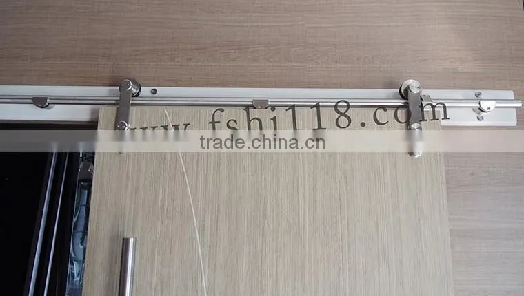 Low price wooden single door designs interior sliding door