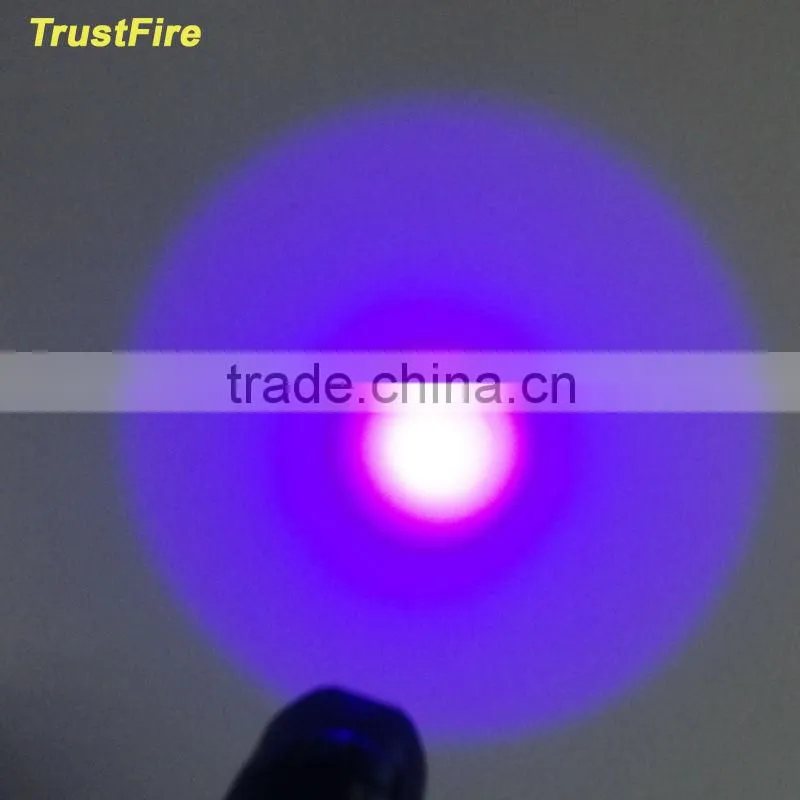 TrustFire WF-501B UV Flashlight 1 Mode 1000Lm CREE XM-L T6 LED WF-501B Flashlight Torch Lamp Light 18650