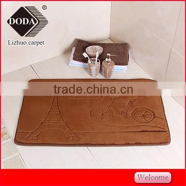 The latest designs non-slip bathroom carpet door mat livingroom rugs
