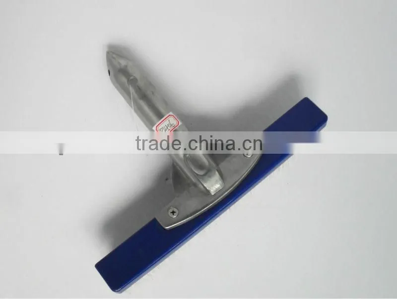 10"/25cm Swimming Pool Brush/Floor Wall Brush Cleaning Wall Brush with Aluminium Handle P1406
