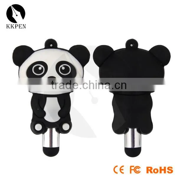 2015 rubber tip stylus pen with dust-proof tampon