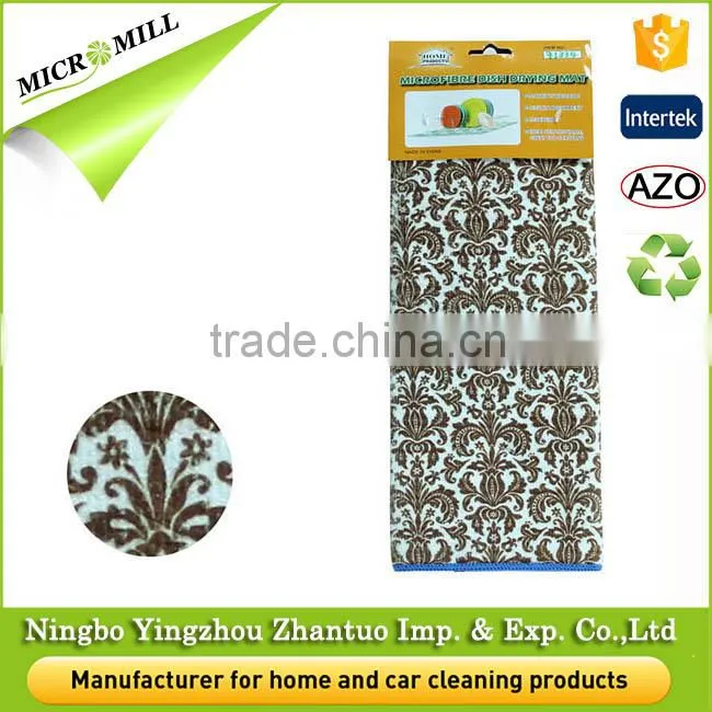 Microfiber heated custom placemats and coasters