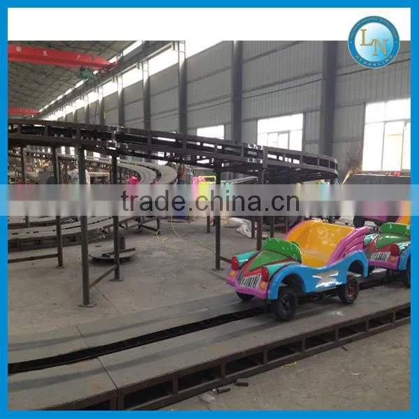 Climbing car model amusement kiddy mini backyard roller coaster for sale
