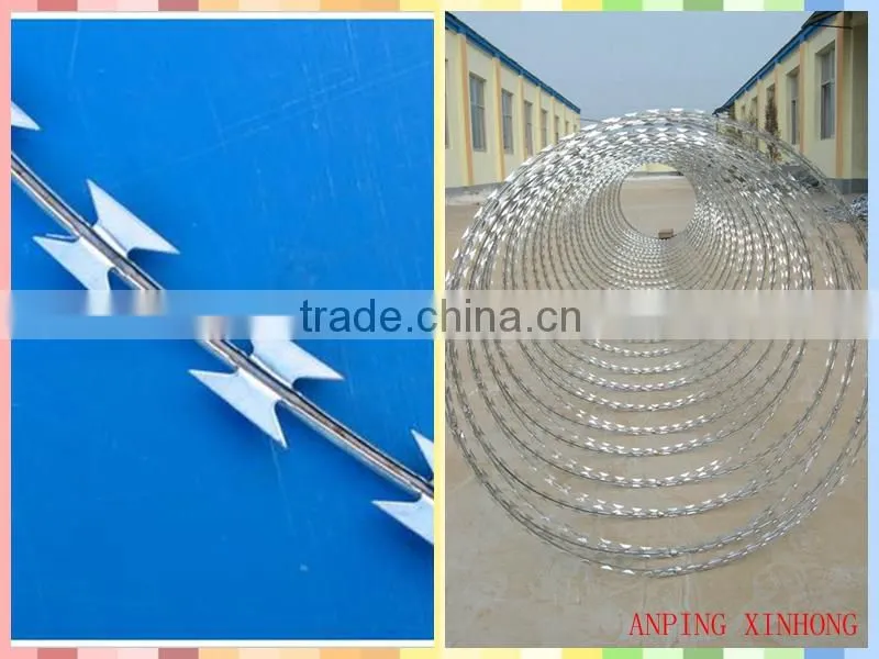 razor blade barbed wire with best price