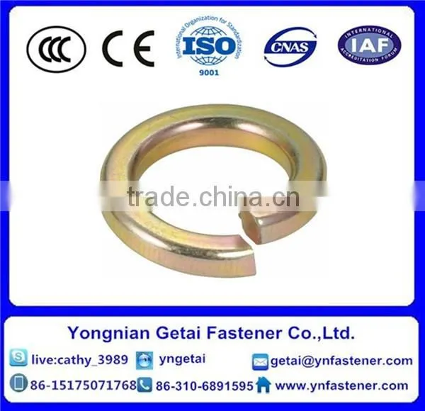 DIN 127 Spring Washer Zinc Plated M6