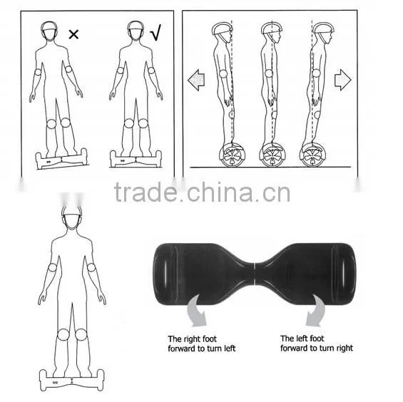 Balance Scooter 10 inch Self balancing Scooter Hoverboard with samsung battery