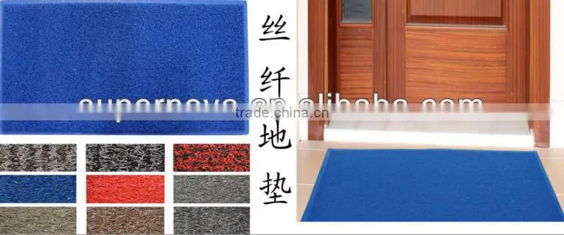 high quality durable Christmas anti slip pvc door mat