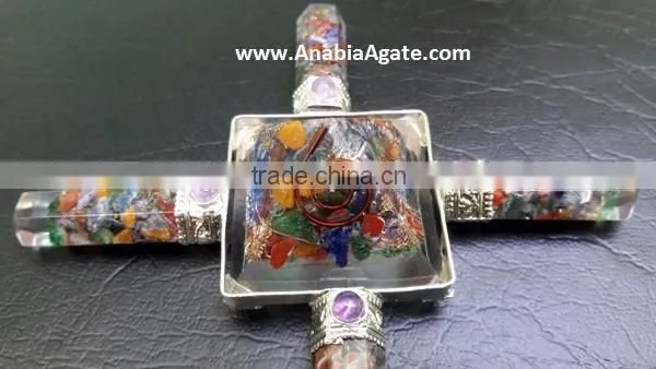 7 Chakra spinning merkaba Agate Energy Generator : 7 Chakra healing Tools