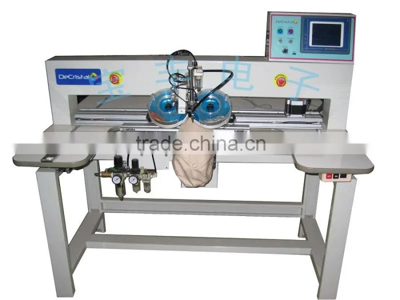 Automatic ultrosonic rhinestone setting machine motif machine DeCristal