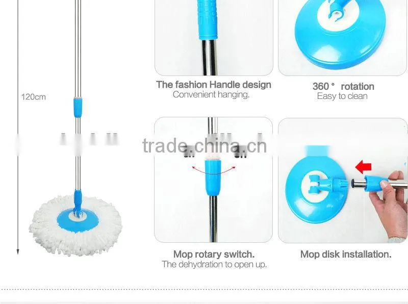 industrial plastic mop bucket wringer
