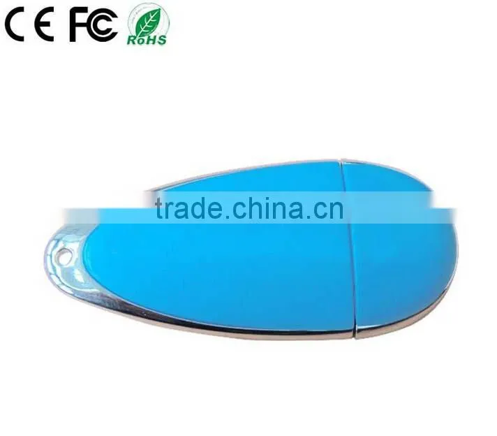 elegant ellipse metal usb flash disk from 64MB-258GB