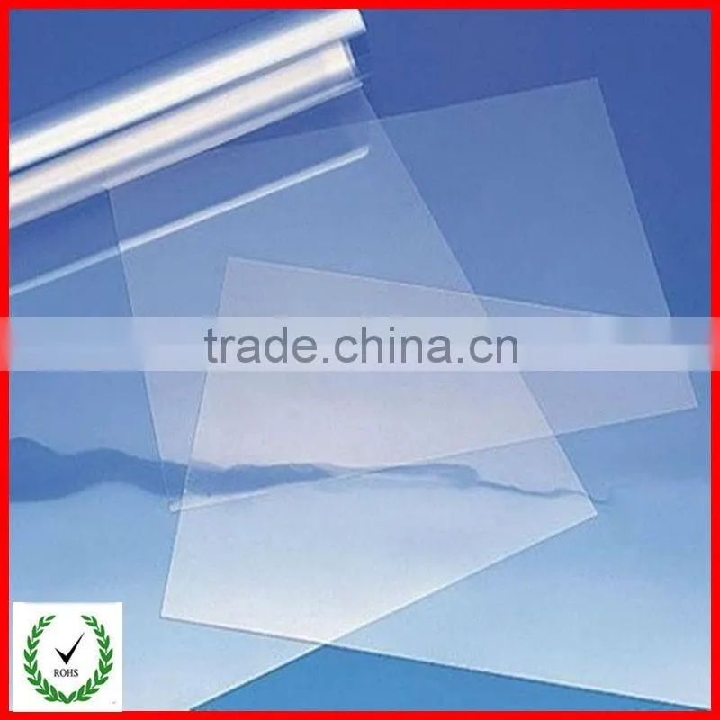 Transparent pvc film for packaging