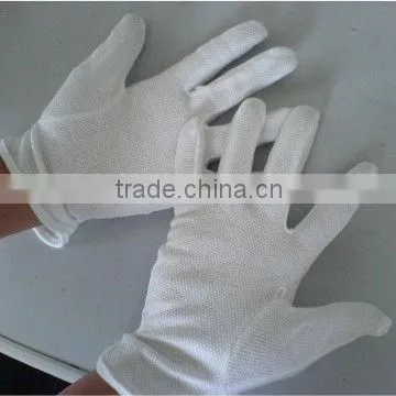 polyester nylon cotton satin white/black/color glove