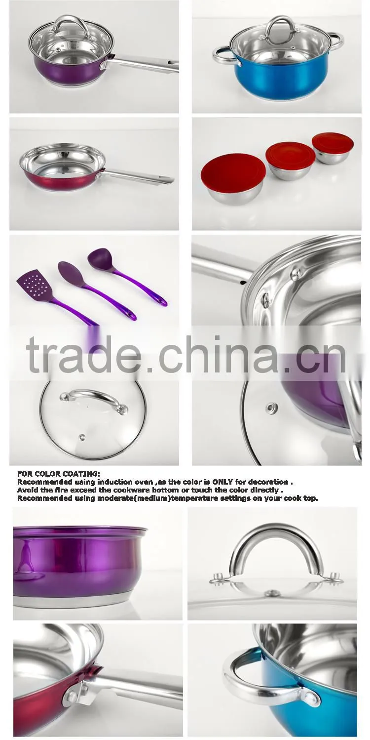 33 pcs kitchen cookware set
