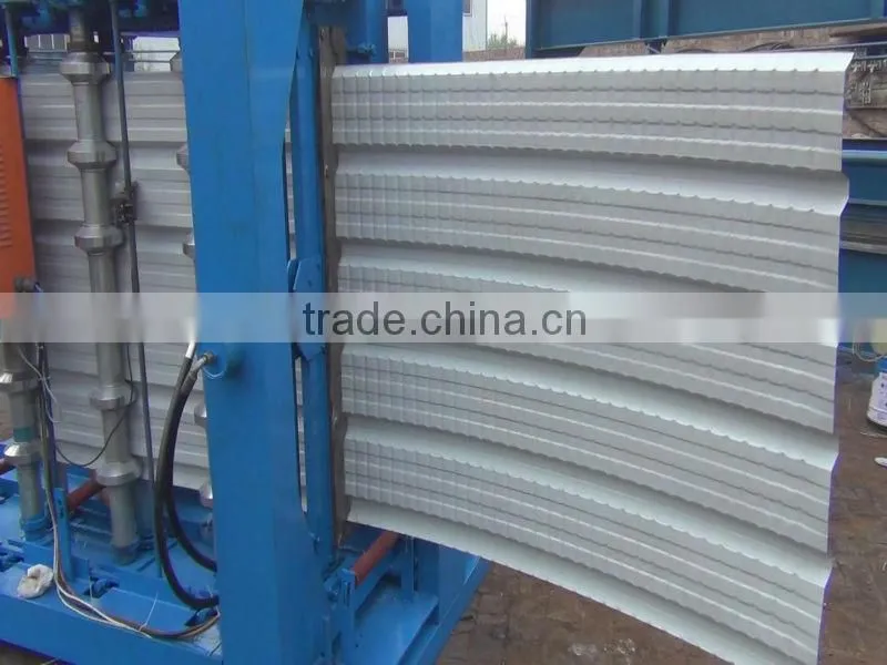 DIXIN 1050 durable and attractive arch roofing roll forming machine made in China